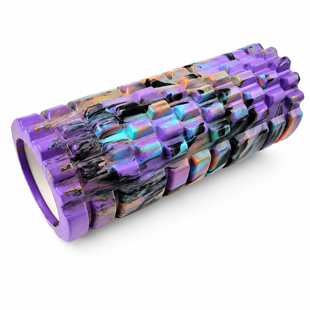 Camouflage Grid Foam Roller gallery image