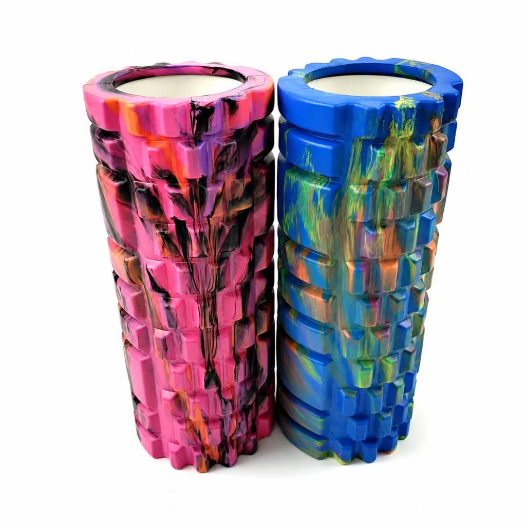 Camouflage Grid Foam Roller gallery image