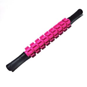 9-Wheel Textured Massage Roller Stick main image