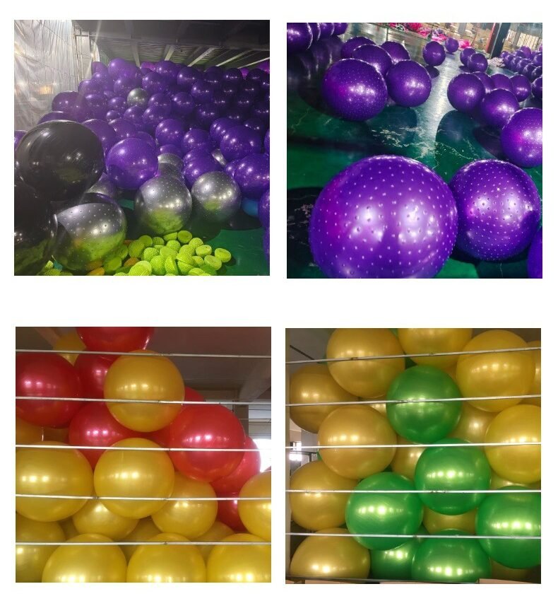 Exercise ball manufacturing partner production facility