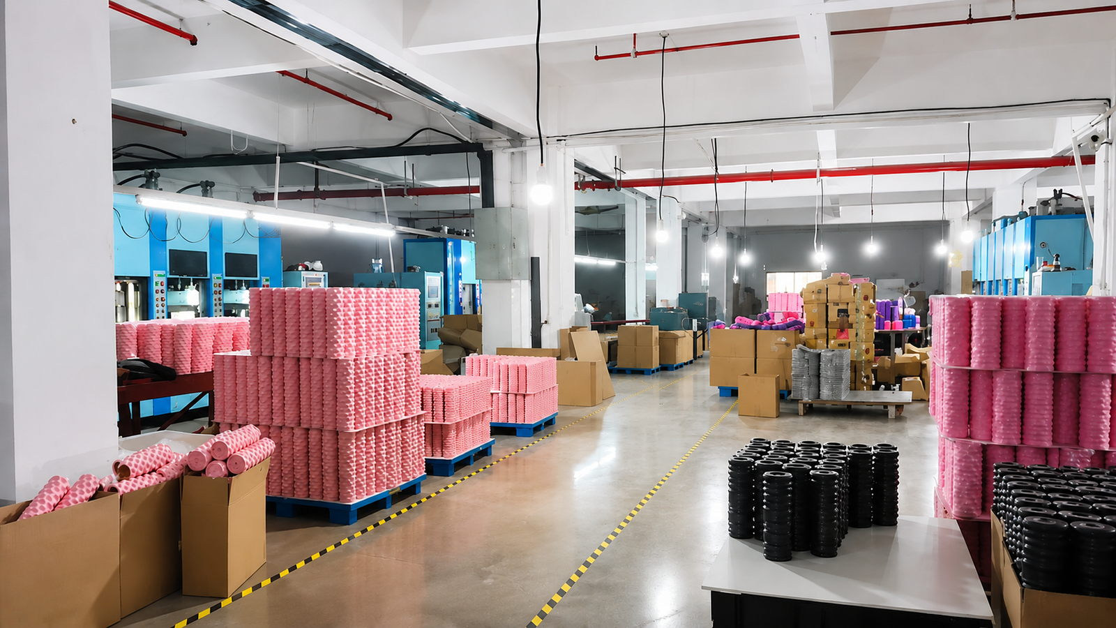 Movarify fitness equipment manufacturing workshop